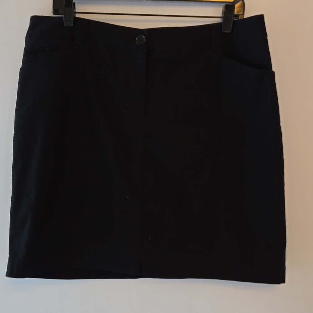 Reitmans Black Skort 14 Plus